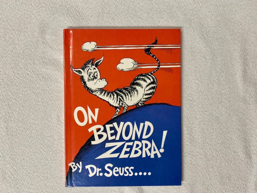 New Never Read! On Beyond Zebra! Dr. Seuss 1955 Renewed 1983. New! Never Read!